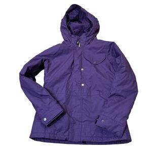 Women's Burton Jacket Purple Dryride Cool Flavors Snowboard Ski Hooded -M